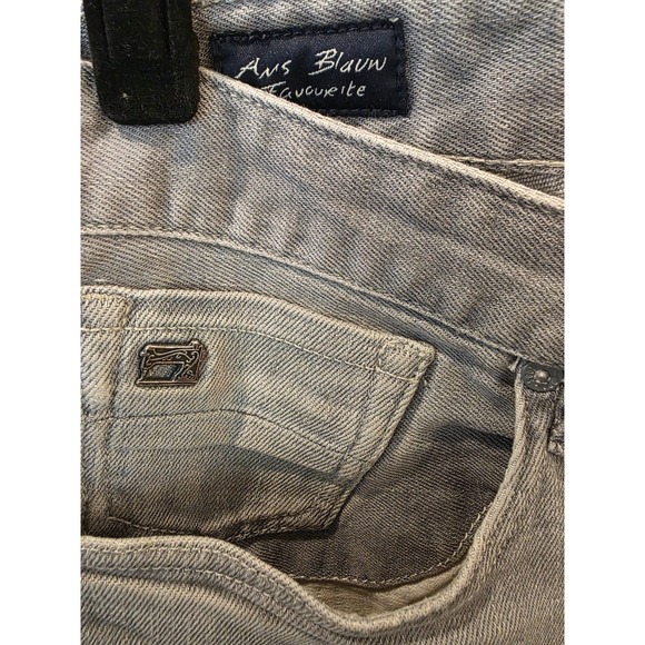 Scotch Soda Ralston Button Fly Light Gray Cotton Denim Jeans Size 32X30 - Picture 9 of 9